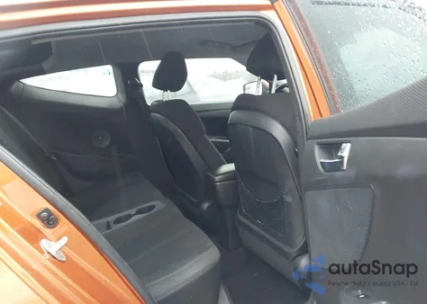 2014 Hyundai Veloster Base W/Black из США, поврежденный, VIN KMHTC6AD1EU183476